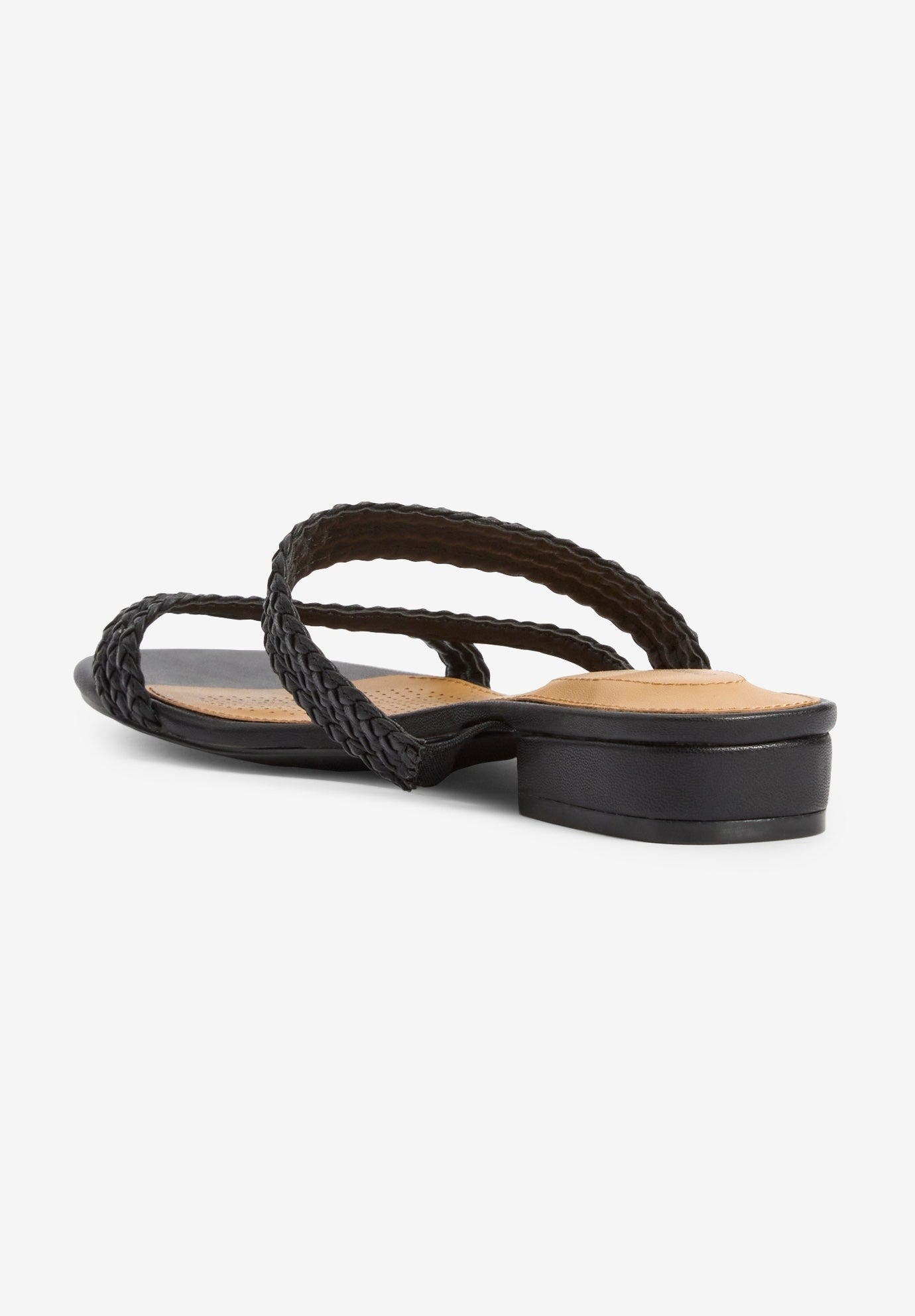The Adler Slip On Mule, Alternate, color, BLACK