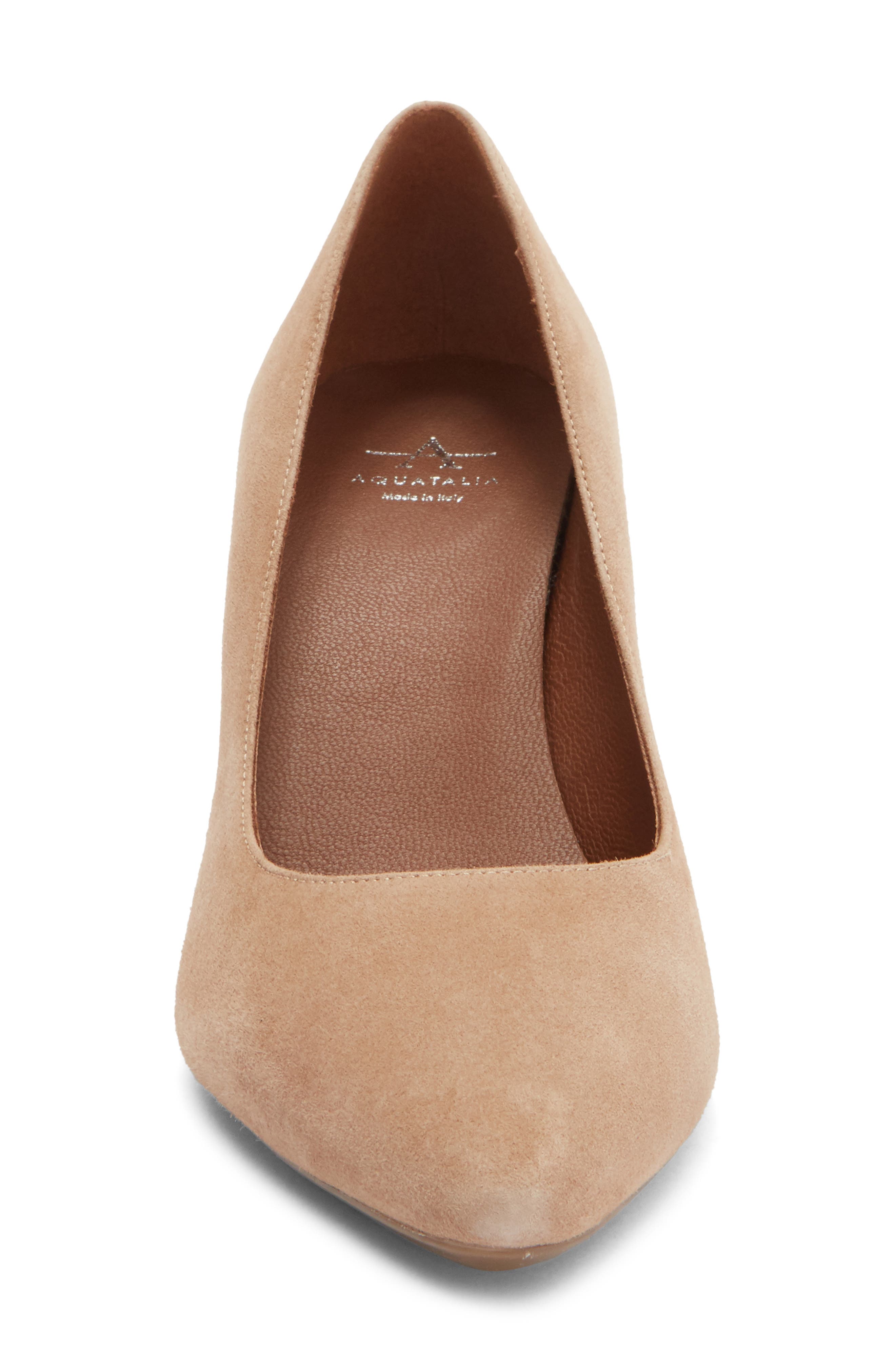 Aquatalia Peony Weatherproof Pump, Alternate, color, Light Taupe
