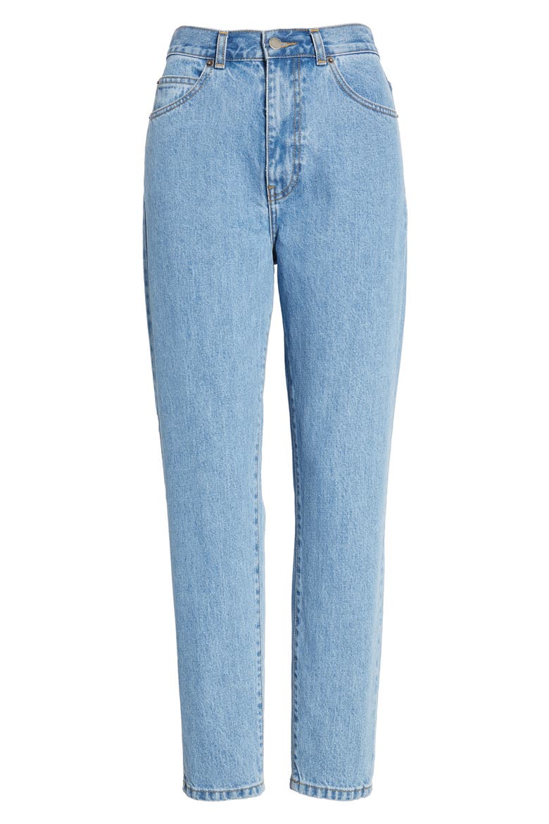 Nora Mom Jeans, Alternate, color, LIGHT RETRO G81