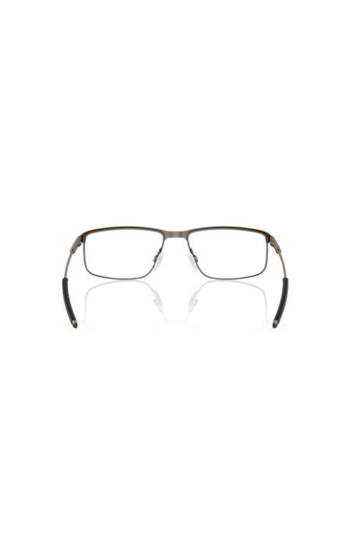 Oakley 54mm Rectangle Optical Glasses In Gray