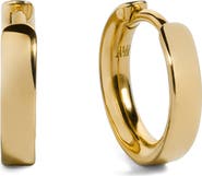 Monica Vinader Essential Huggie Hoop Earrings
