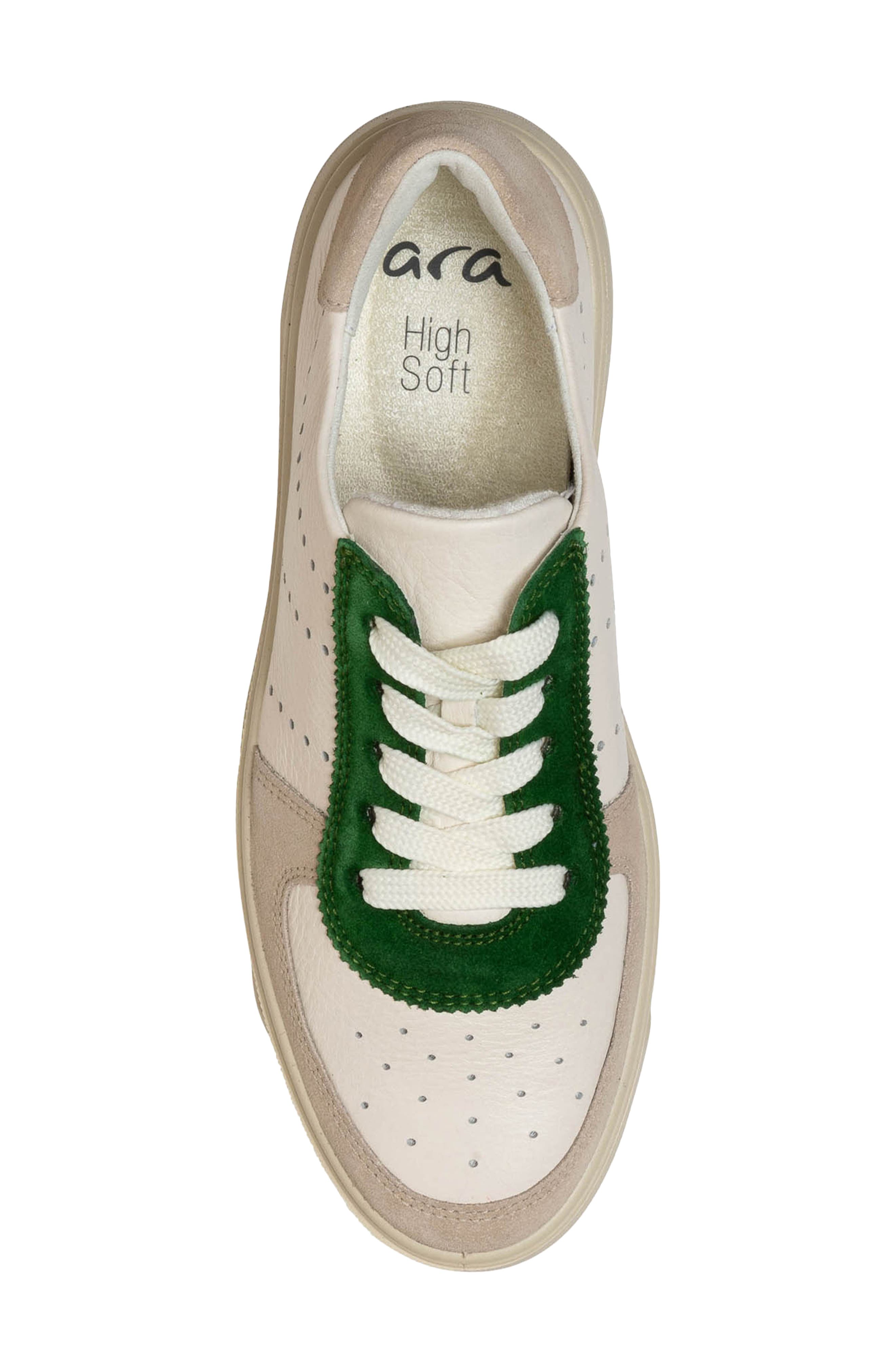 ara Calgary Platform Sneaker, Alternate, color, Green