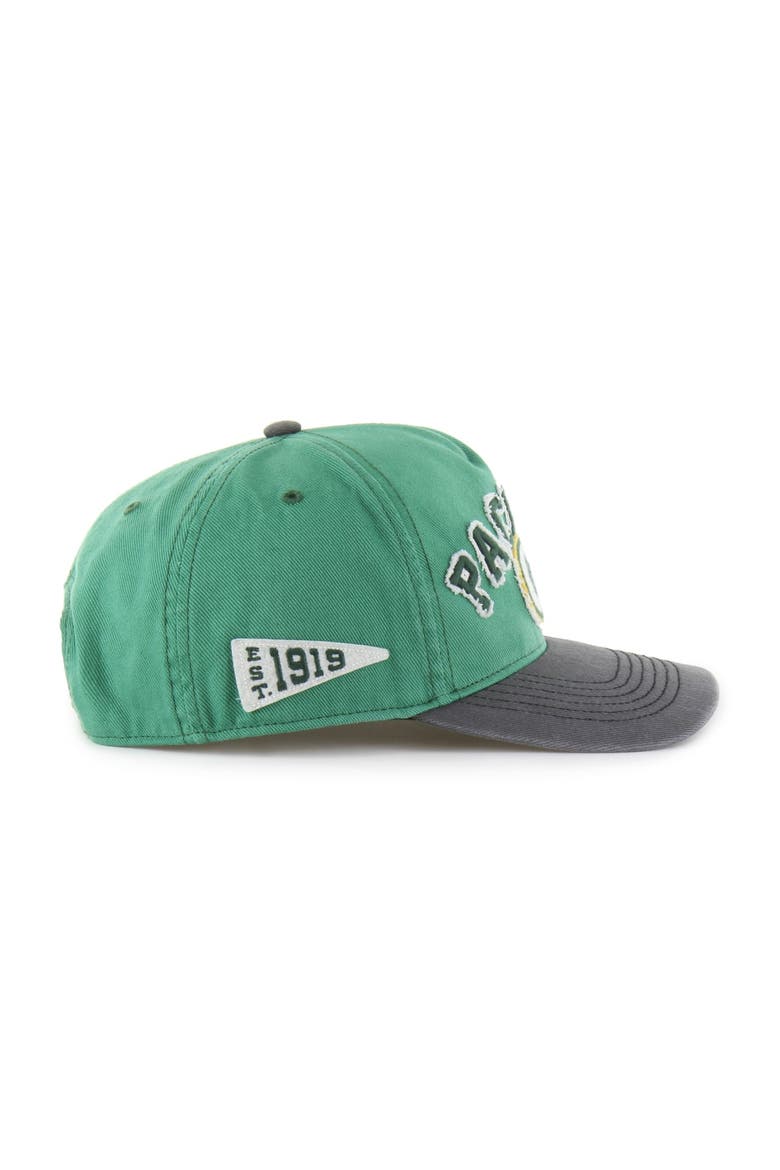 Men's '47 Green Green Bay Packers  Calderwood Well Worn Hitch Adjustable Hat, Alternate, color, Green