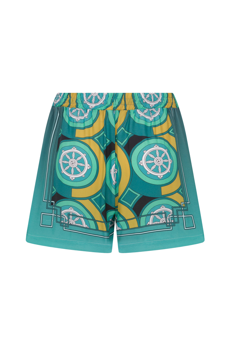 DHARMA SHORTS, Alternate, color, Vibrant Green
