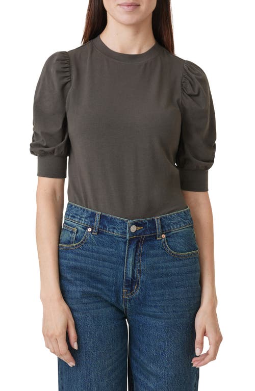 Habitual Gathered Sleeve Knit Top in Highland 