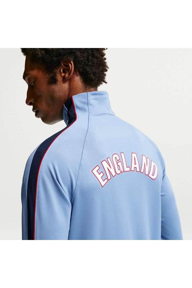 Men's Nike Blue England National Team 2026 Strike Dri-FIT Quarter
