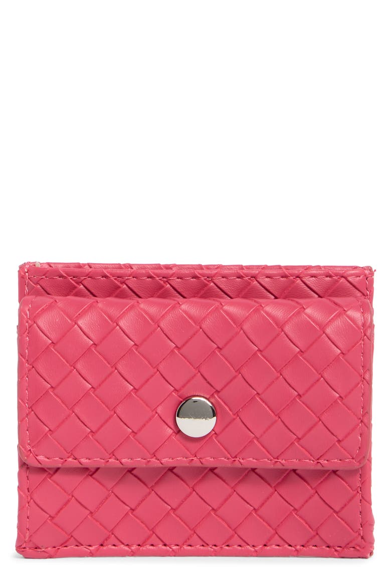Fiona Card Holder, Main, color, HOT PINK
