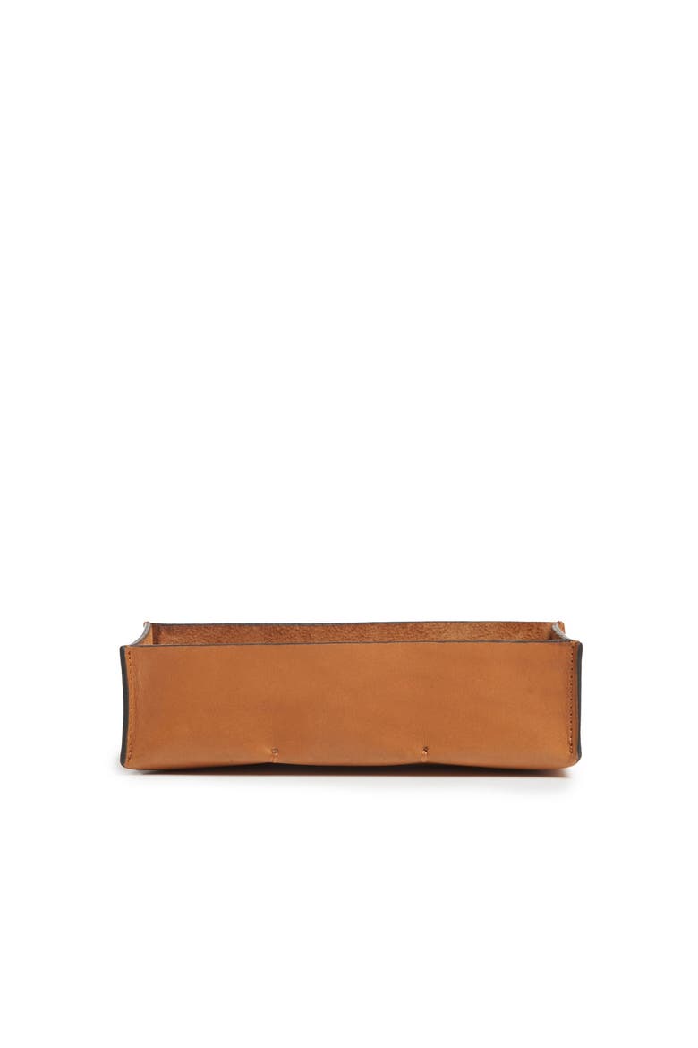 Litton Leather Desk Tray, Alternate, color, Tan