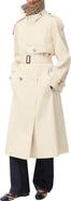 Burberry Long Gabardine Fitzrovia Trench Coat