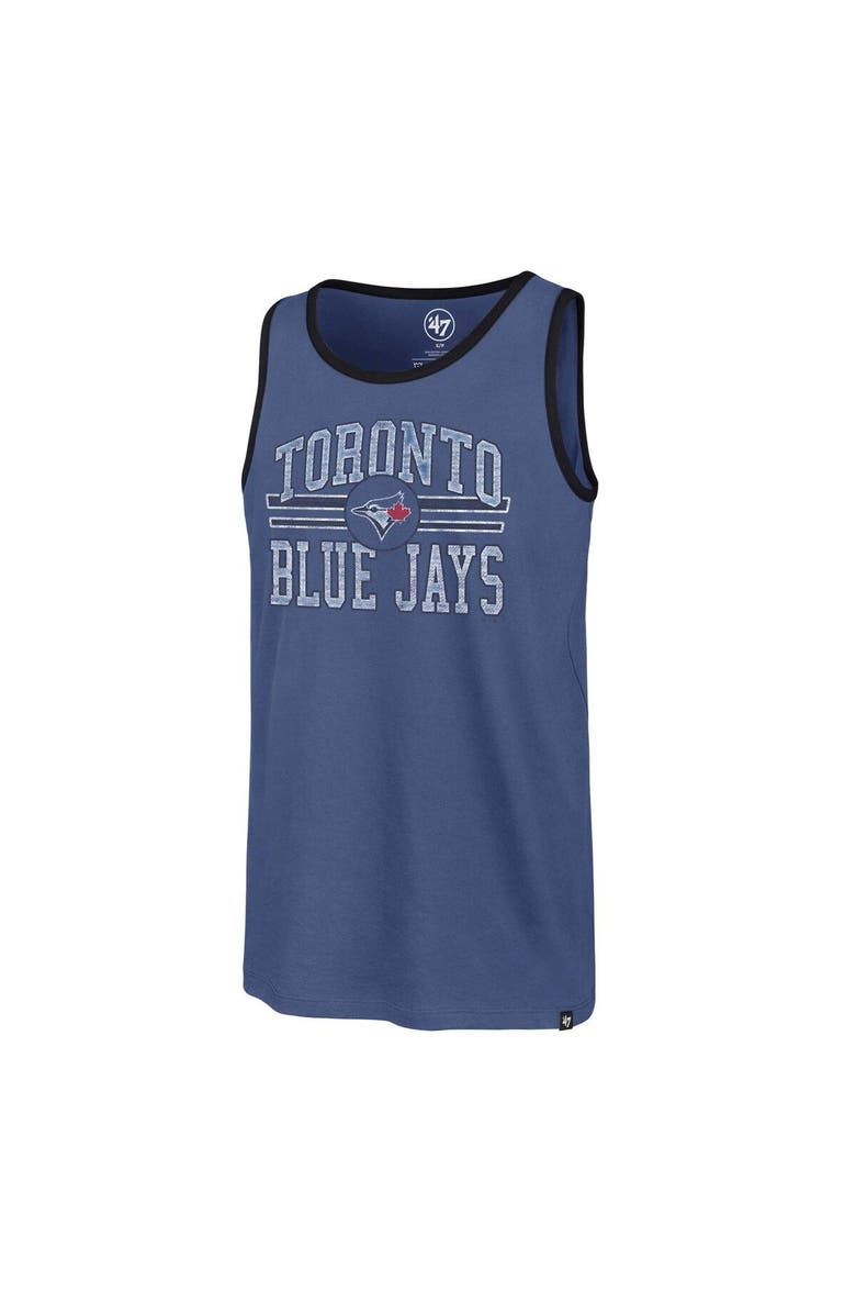 '47 Men's '47 Royal Toronto Blue Jays Winger Franklin Tank Top, Alternate, color, 