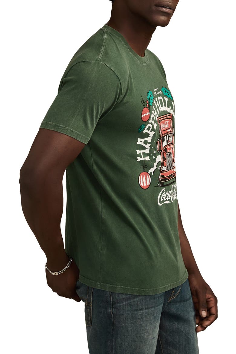 Coca-Cola® Truck Cotton Graphic T-Shirt, Alternate, color, SYCAMORE