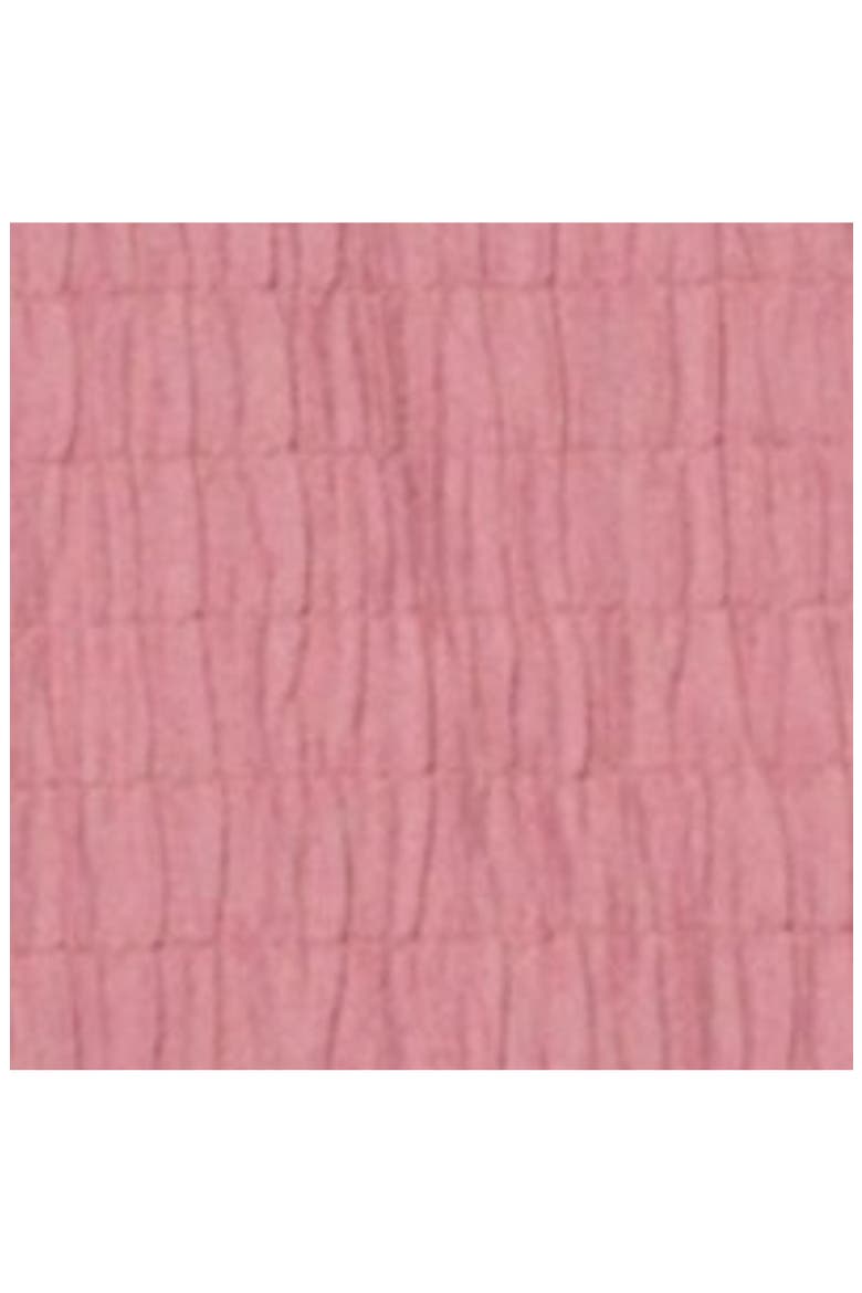 Neapolitan Textured Short Sleeve Side Tie Swim Set, Alternate, color, Pink