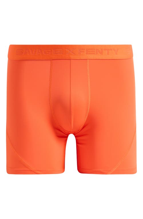 Savage X Fenty Shadow Fit Boxer Briefs In Orange