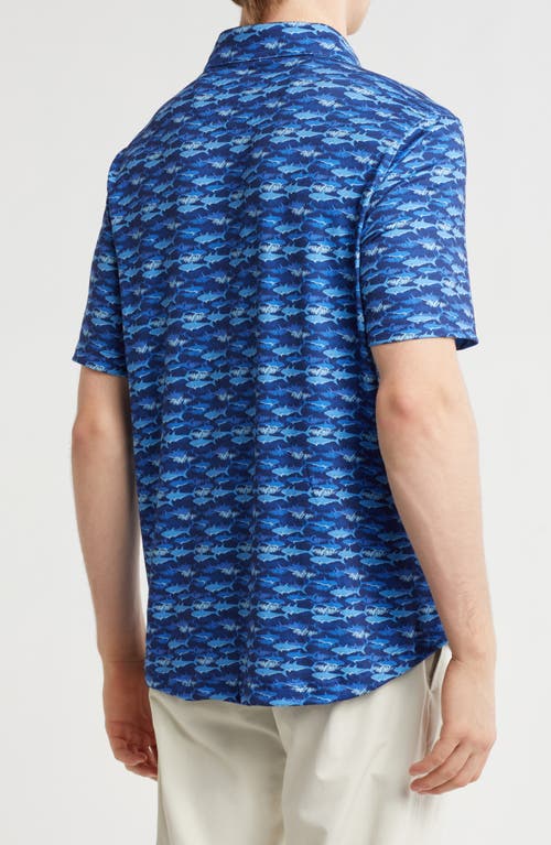 Johnston & Murphy Xc4® Performance Short Sleeve Button-up Shirt