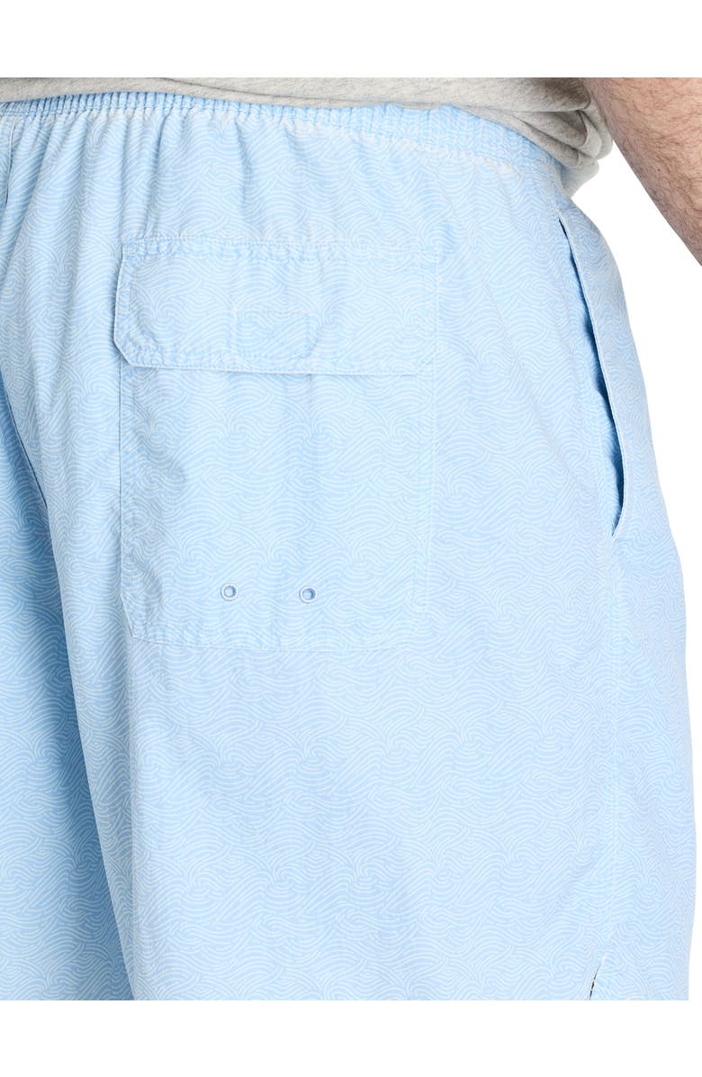 vineyard vines Big & Tall Island Swim Trunks, Alternate, color, Sea Lines Jake Blue