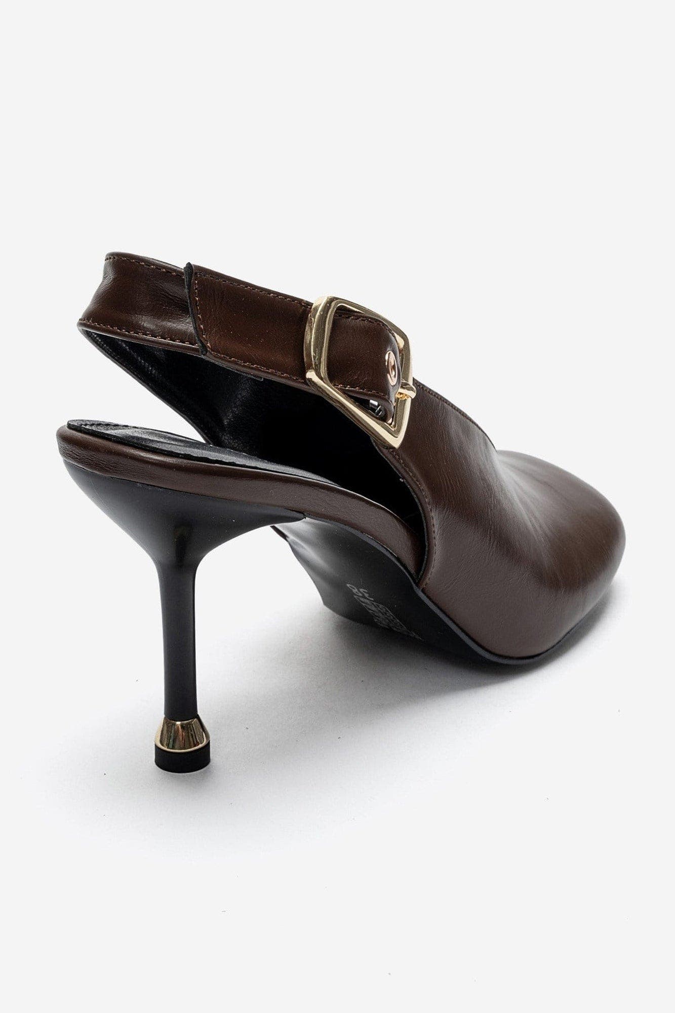 Flaris Slingback Stiletto Pump, Alternate, color, Brown