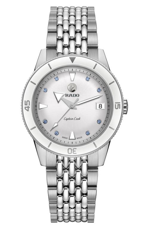 RADO Captain Cook Interchangeable Strap Watch, 37mm in Blue  product