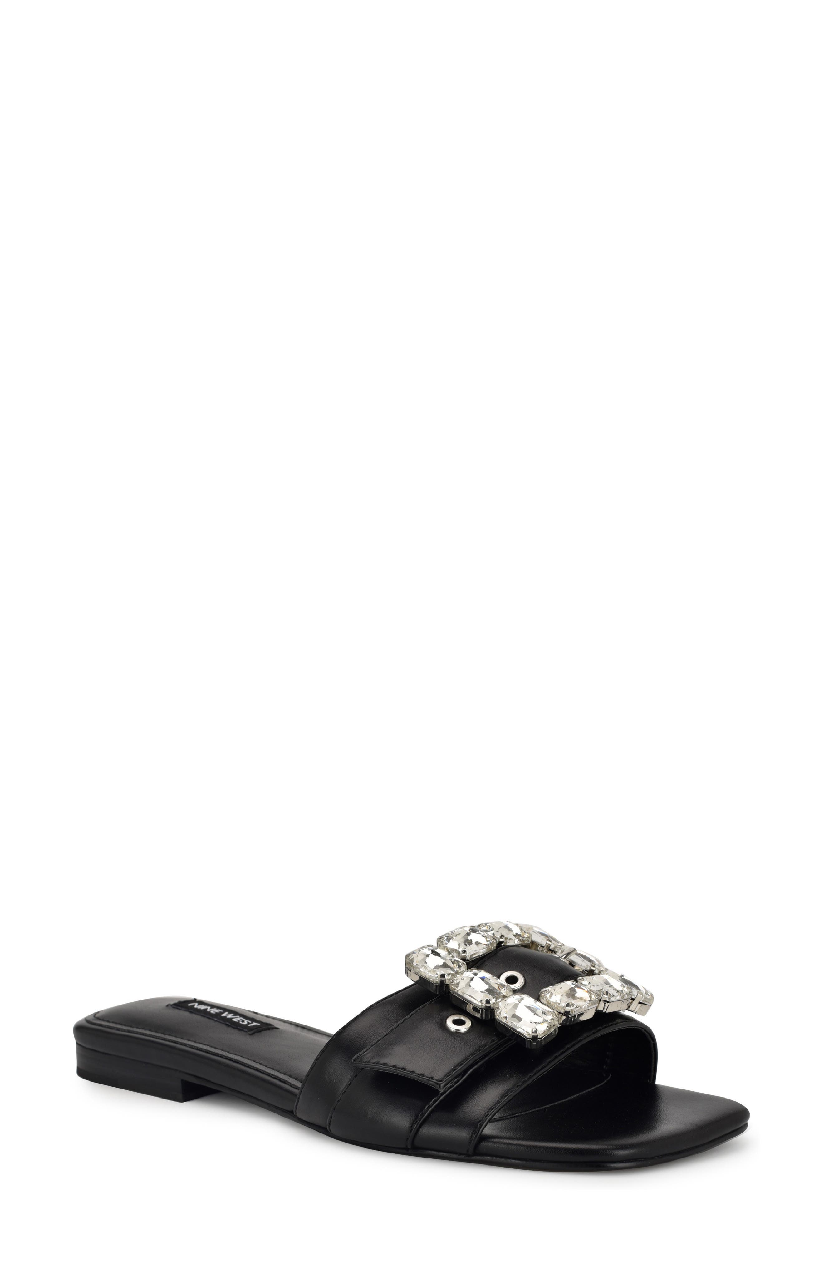 Nine West Matter Slide Sandal, Main, color, 