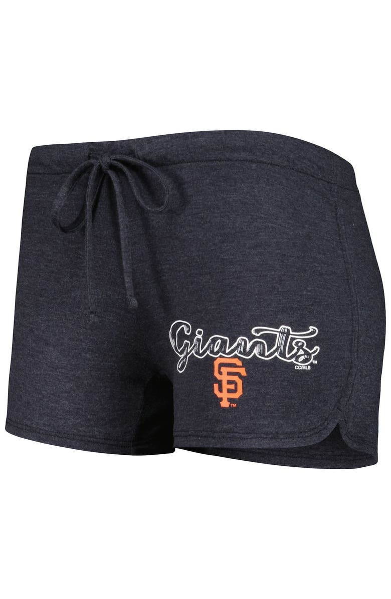 CONCEPTS SPORT Women's Concepts Sport Charcoal San Francisco Giants Billboard Racerback Tank & Shorts Sleep Set, Alternate, color, Charcoal