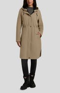 Hunter Monica Water Repellent Hooded Coat