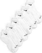 Nike Dri-FIT 6-Pack Everyday Plus Cushioned Low Socks