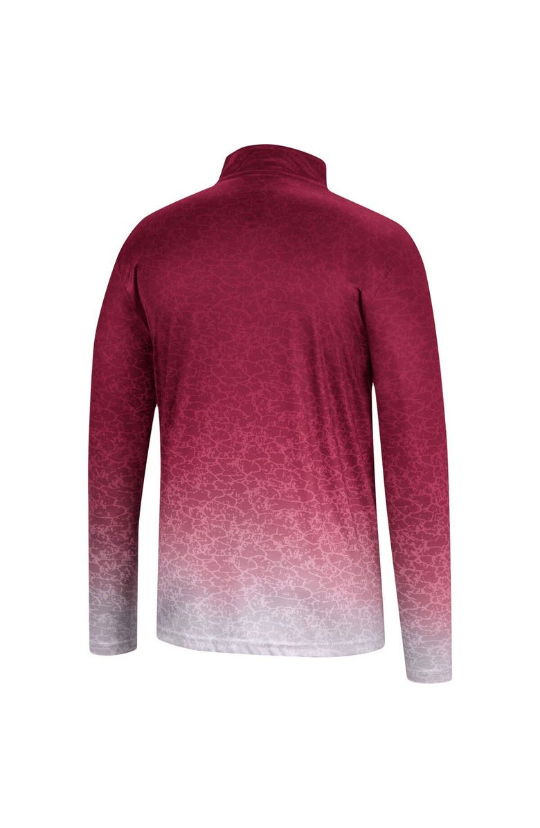 COLOSSEUM Men's Colosseum Maroon Virginia Tech Hokies Walter Quarter-Zip Windshirt, Alternate, color,