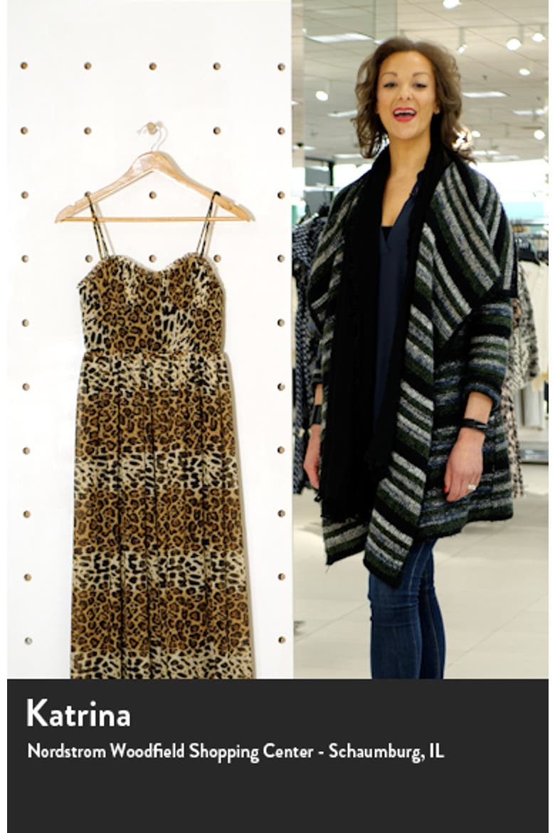 Daisy Leopard Print Chiffon Cocktail Dress video