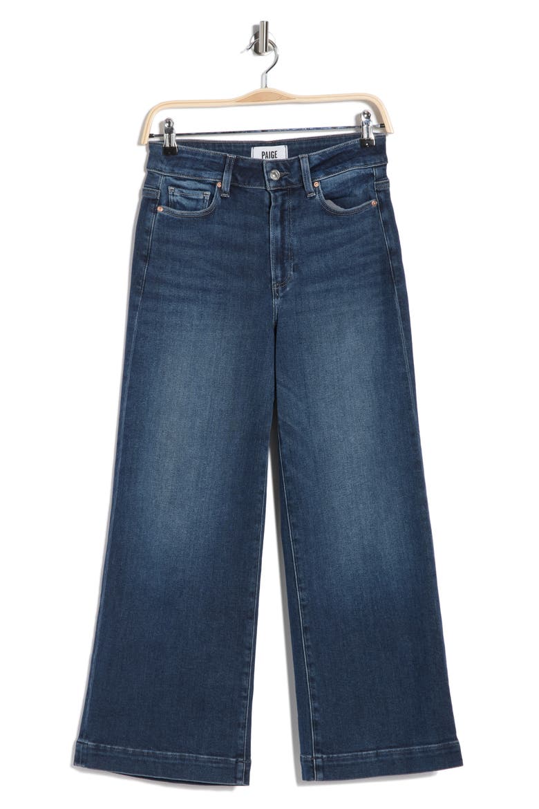 Anessa High Waist Ankle Wide Leg Jeans, Alternate, color, REAGENT STREET