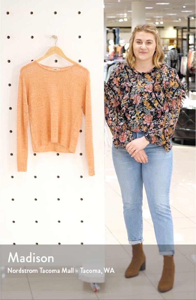 Reenie Linen Sweater, sales video thumbnail