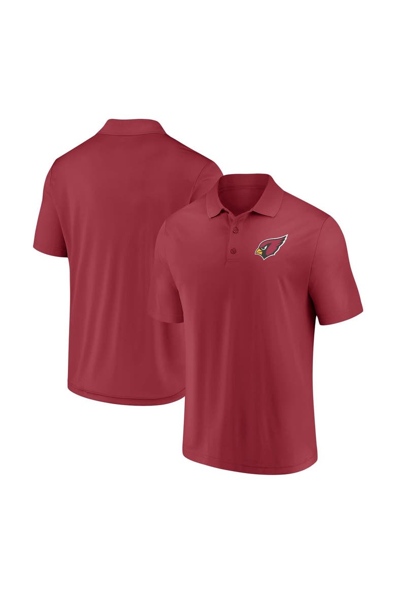 Men's Fanatics Branded Cardinal Arizona Cardinals Component Polo, Main, color, Cardinal