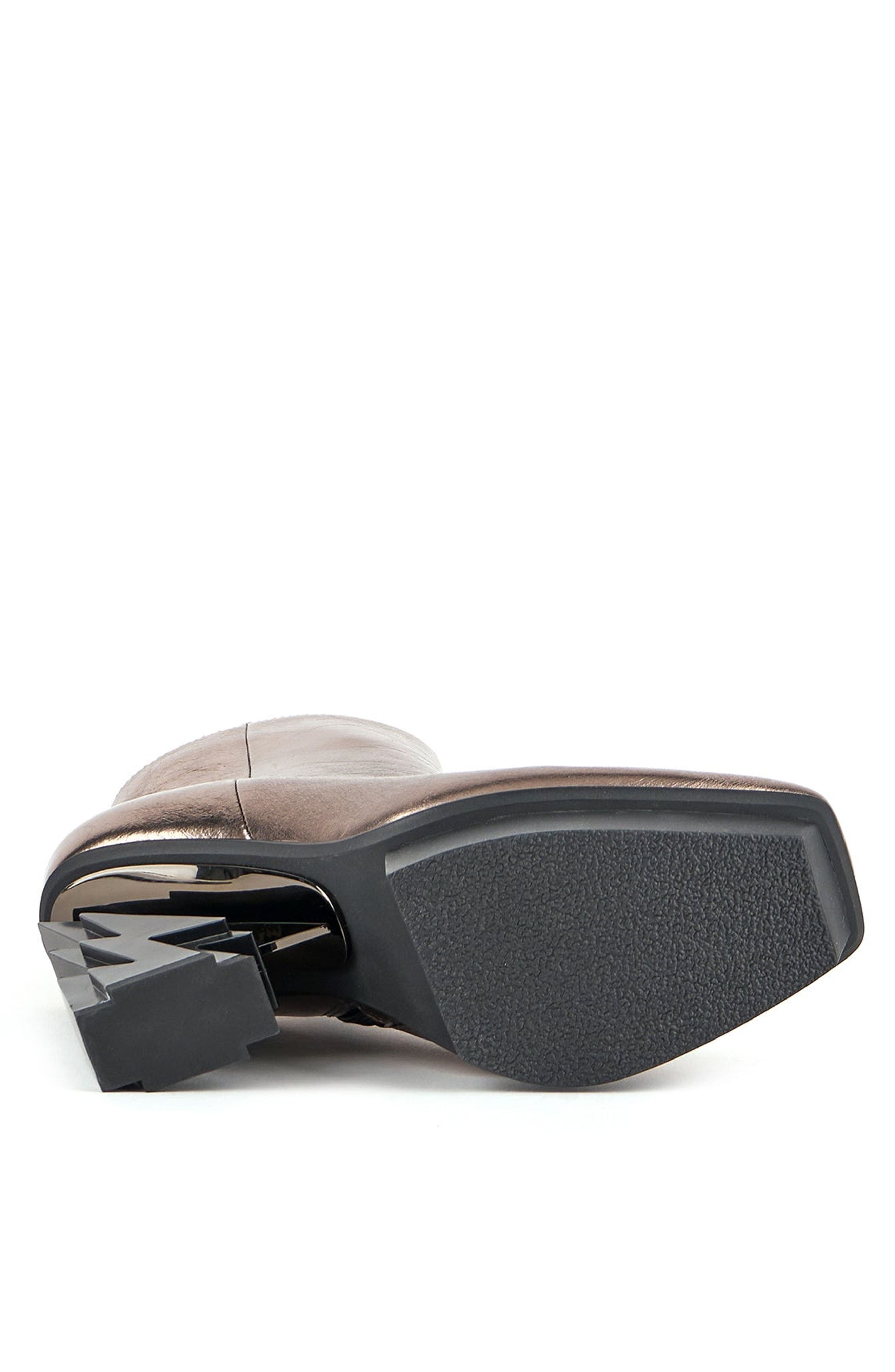 United Nude Glam Square Boot, Alternate, color, Gun Metal