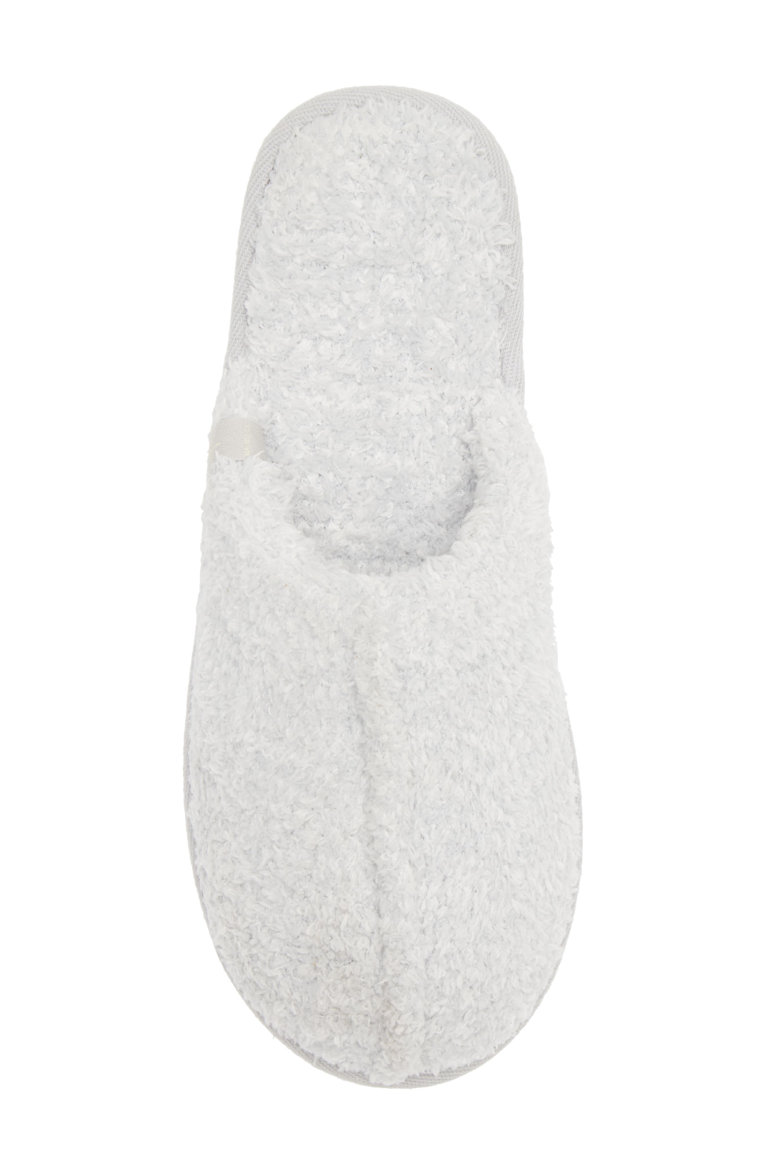 Barefoot Dreams<sup>®</sup> CozyChic<sup>®</sup> Slipper, Alternate, color, Heather Ocean-White