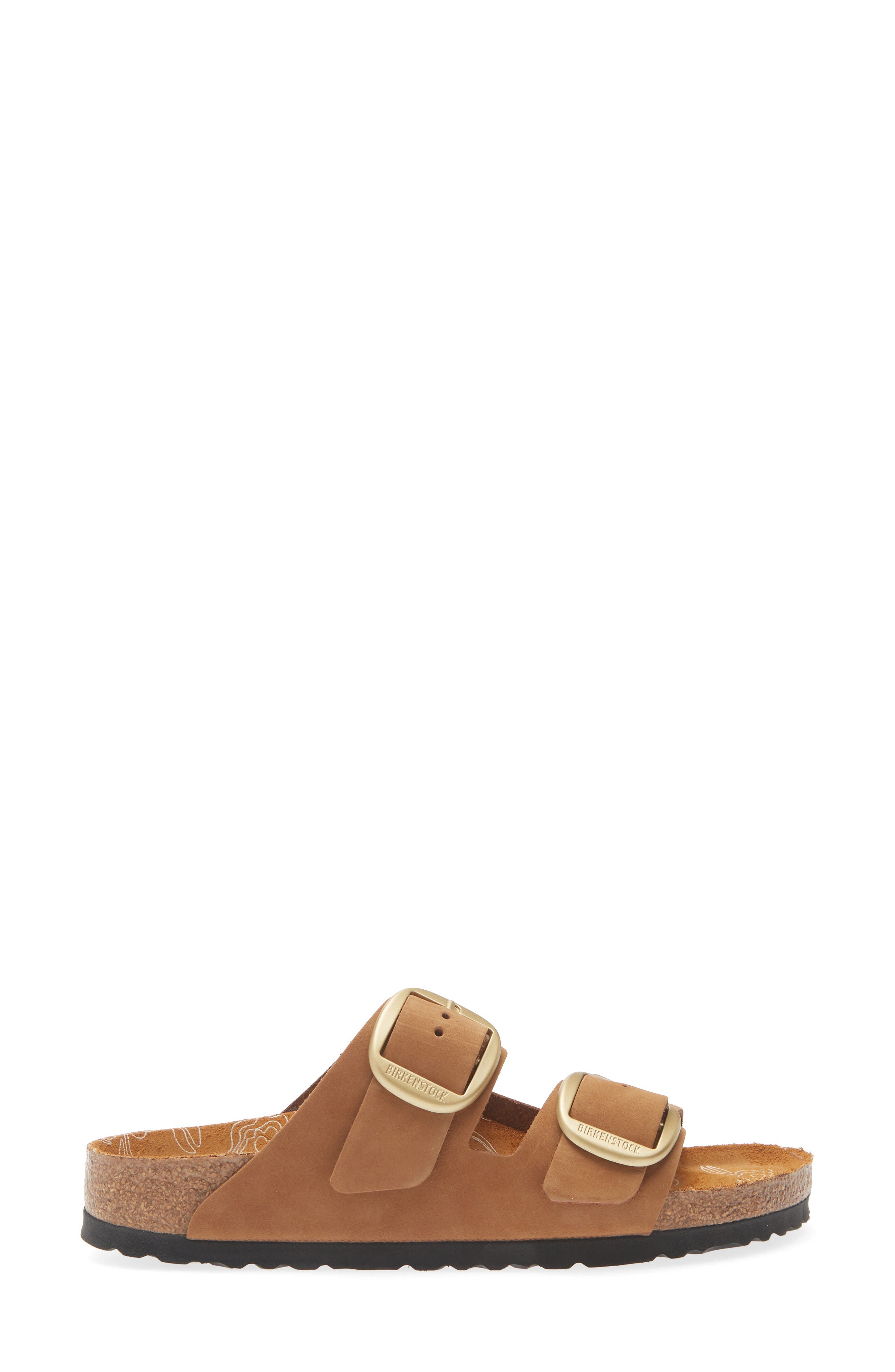 Birkenstock Arizona Big Buckle Slide Sandal, Alternate, color, Mink