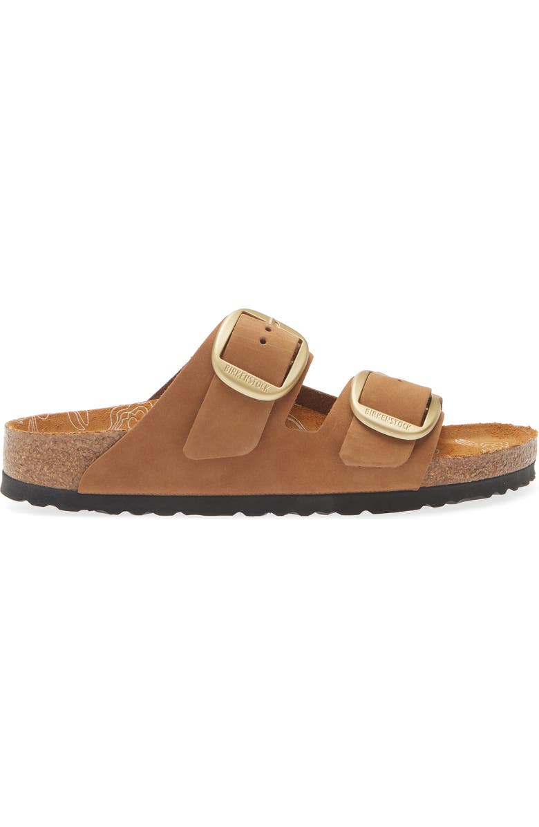 Birkenstock Arizona Big Buckle Slide Sandal, Alternate, color, Mink