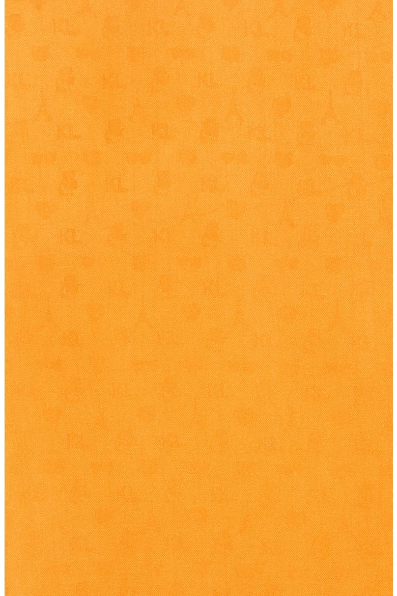 Karl Icon Pashmina, Alternate, color, MARMALADE
