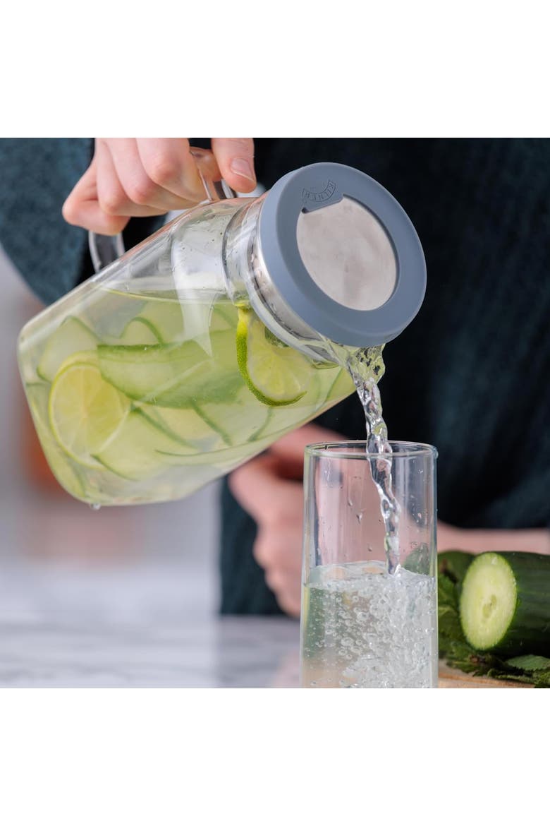 Fresh Storage Fridge Jug, Alternate, color, Clear