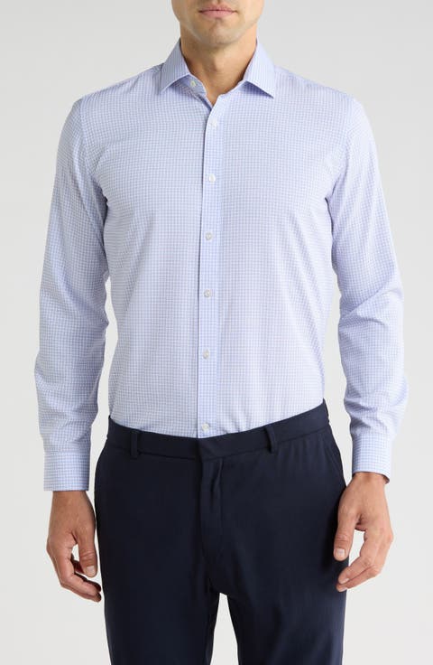 Performance Stretch Wrinkle Free Button-Down Shirt