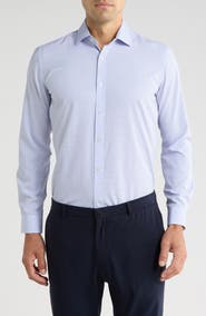 TOM BAINE Performance Stretch Wrinkle Free Button-Down Shirt