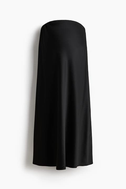 Mama Satin Slip Skirt