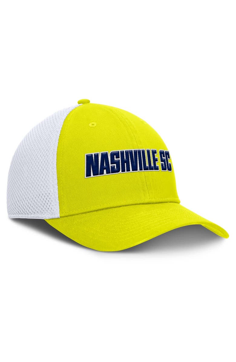 FANATICS Men's Fanatics Yellow Nashville SC Rocket Flex Hat, Alternate, color, Yellow