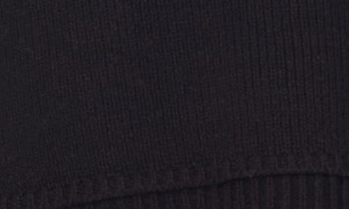 1.state Relaxed Crewneck Sweater In Black