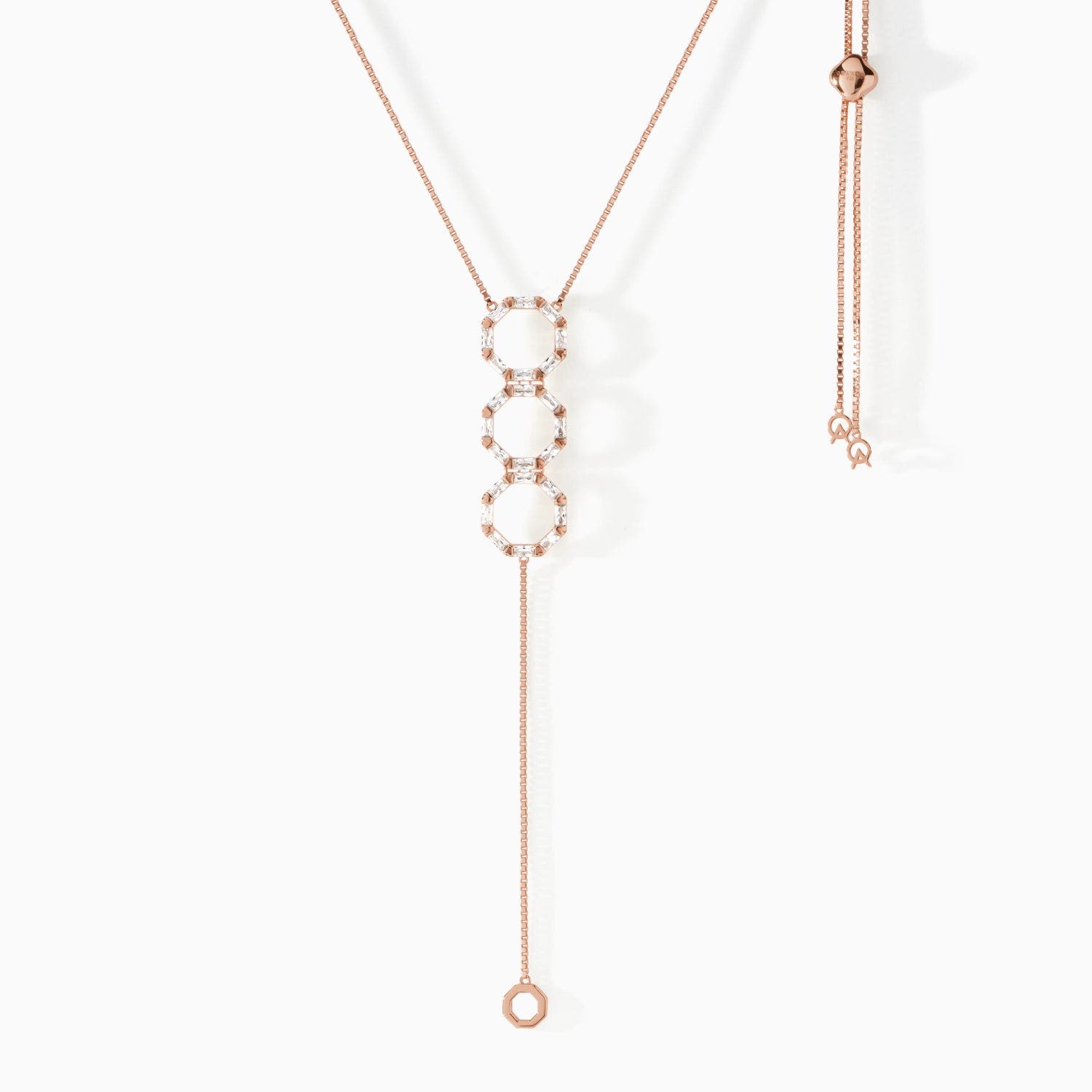 Ora Ana The Stella Lariat Necklace In Gold