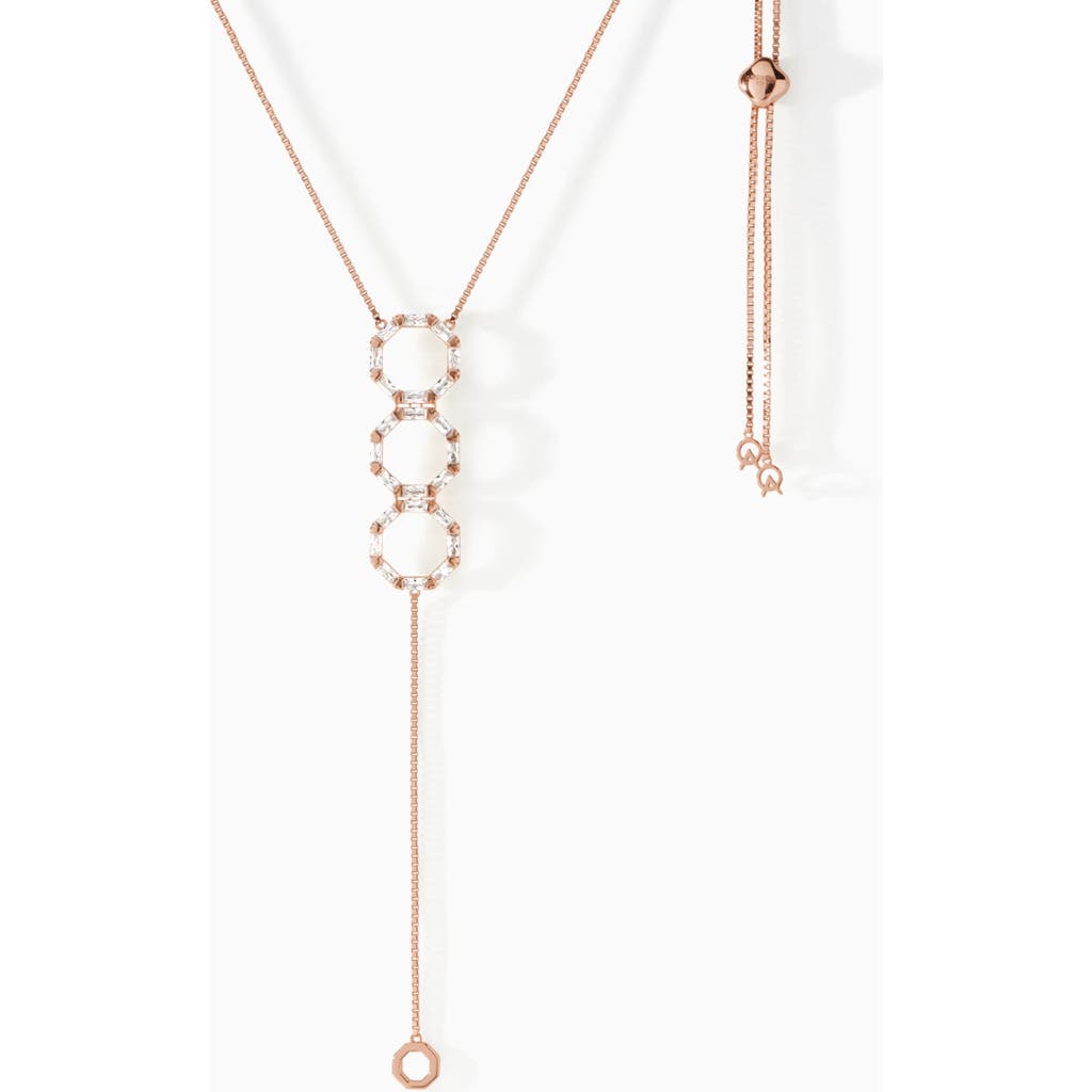 Ora Ana The Stella Lariat Necklace In Gold