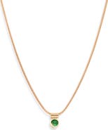 Set & Stones Ellie Birthstone Pendant Necklace