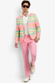 MR TURK Thurston Blazer Joie De Vivre Jacquard