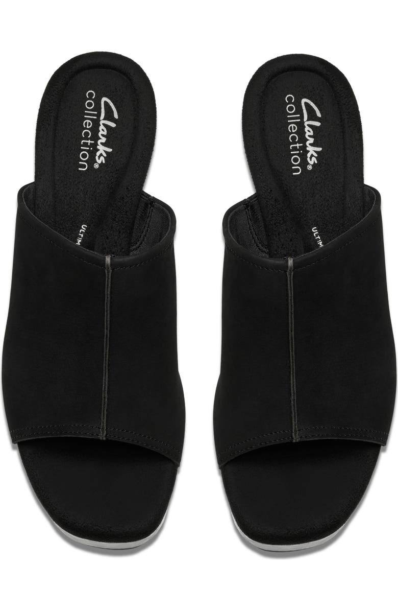 Clarks<sup>®</sup> Nerisa Vine Platform Sandal - Wide Width Available, Alternate, color, Black Interest