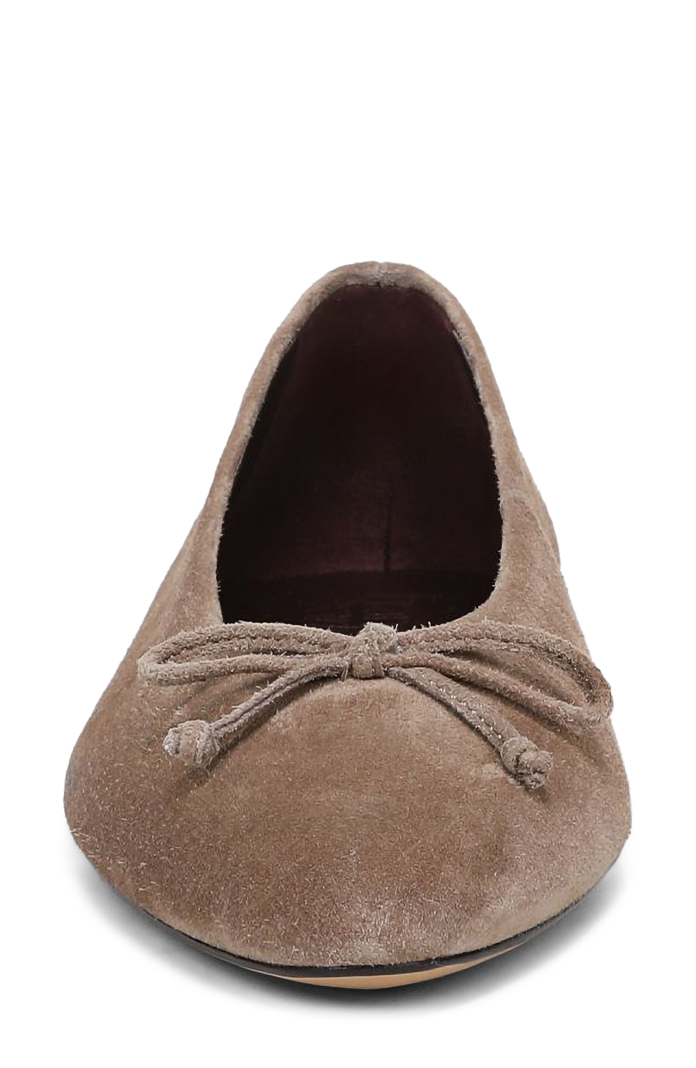 Rosalee Ballet Flat, Alternate, color, BEIGE LEATHER