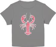 Lost Gods Junior's American Lobster Artwork Short Sleeve Baby T-Shirt