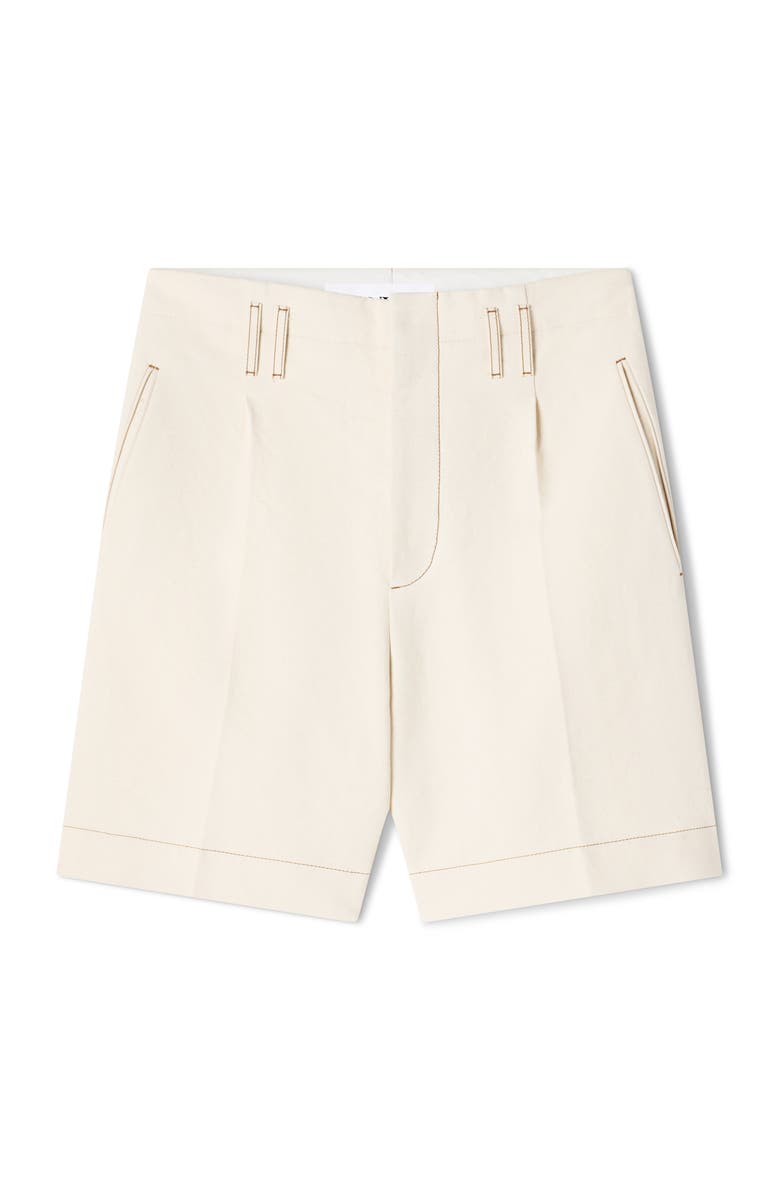 Lanvin Denim Shorts, Alternate, color, White