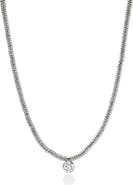 John Hardy JH Lovestruck Sterling Silver Lab Grown Diamond Pendant Necklace